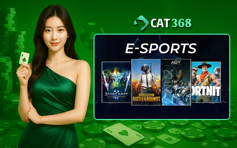 Sảnh Esports cá cược thể thao điện tử được nhiều người ghé chơi