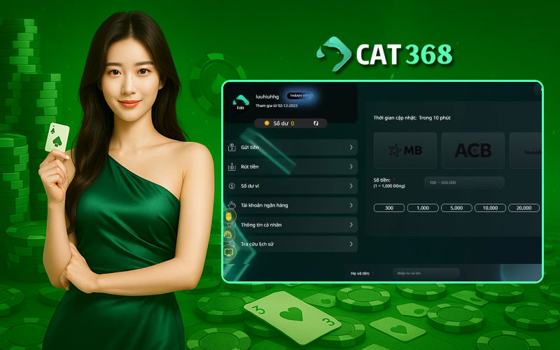 Các hình thức phổ biến khi người chơi nạp tiền Cat368