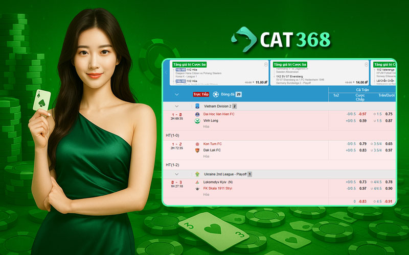 Cược rung là đặc sản CMD Sport